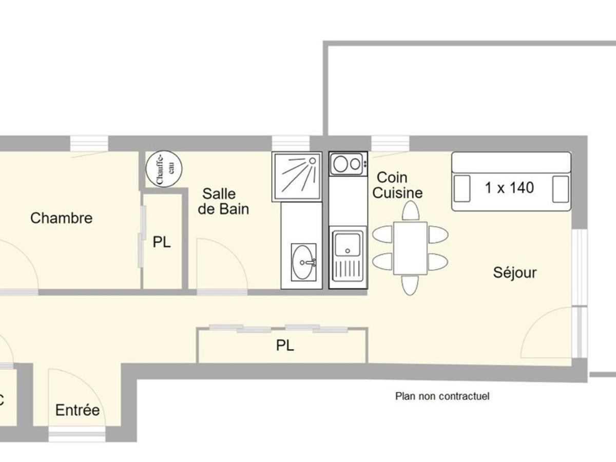 Appartement 2 Pieces Au Coeur Des Saisies - Balcon Sud, Box Inclus, 5 Pers - Fr-1-594-321 โอตลุซ ภายนอก รูปภาพ