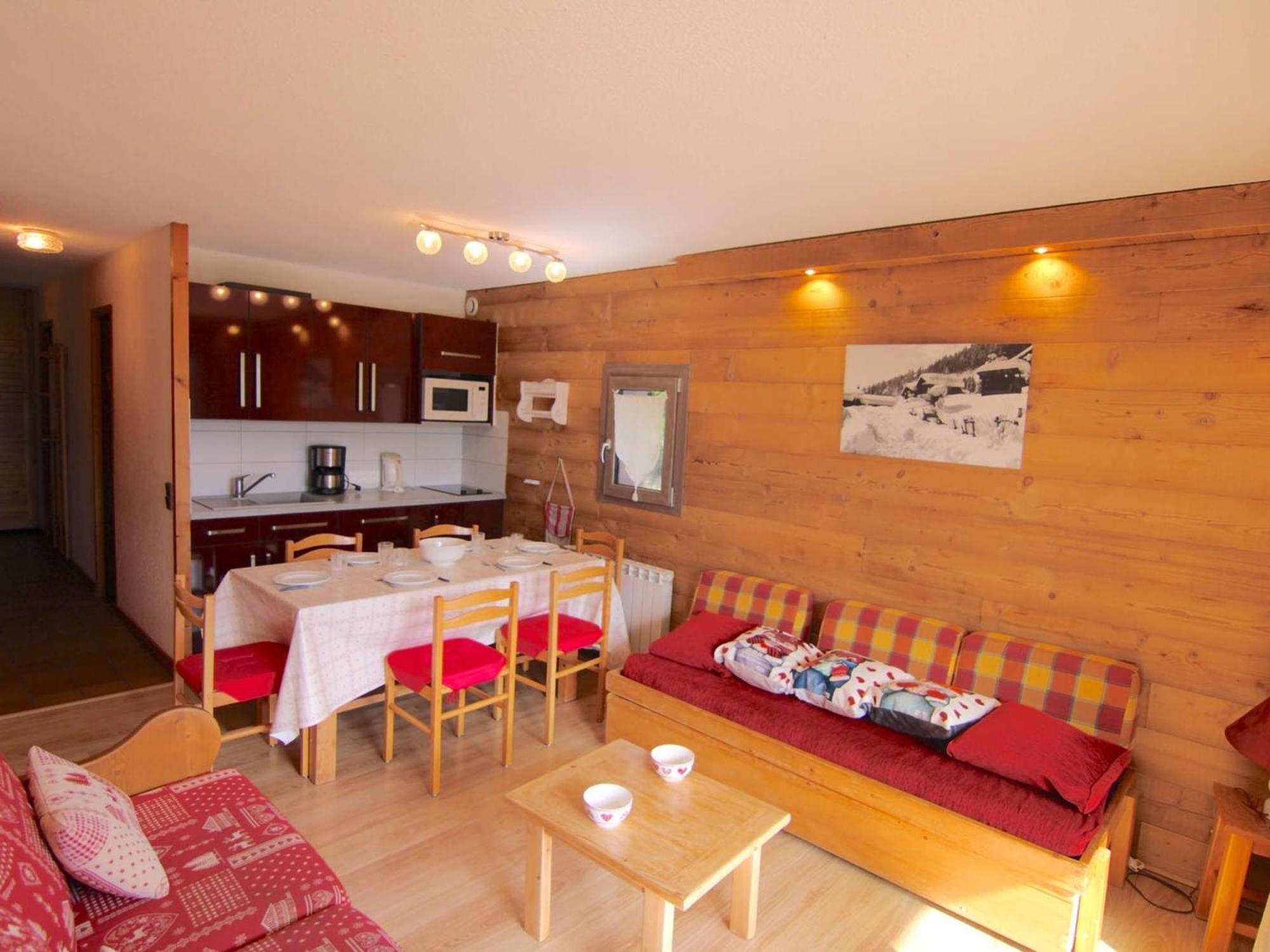 Appartement 2 Pieces Au Coeur Des Saisies - Balcon Sud, Box Inclus, 5 Pers - Fr-1-594-321 โอตลุซ ภายนอก รูปภาพ